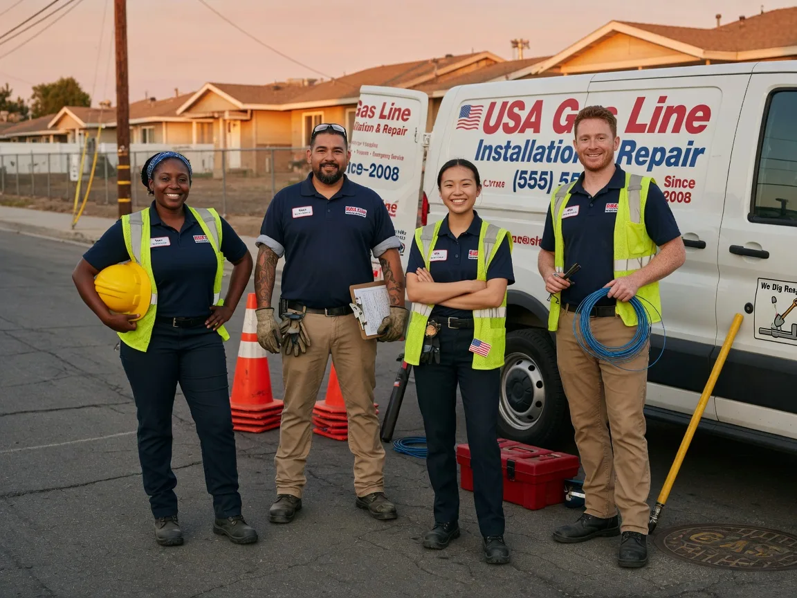 Gas Line Installation company in Baden, PA